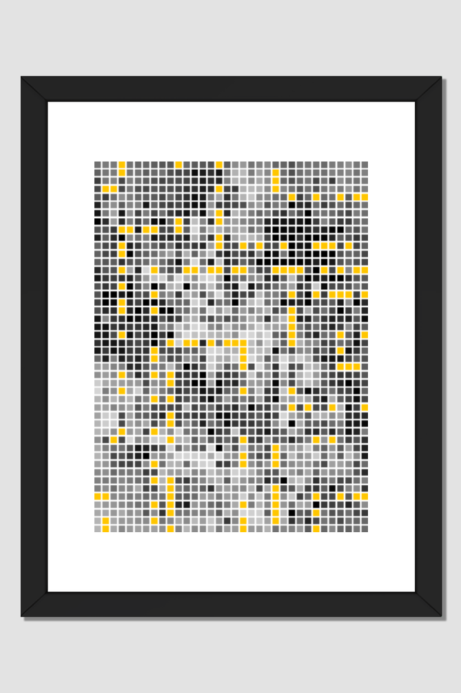 Wall Art Print Poster Framed