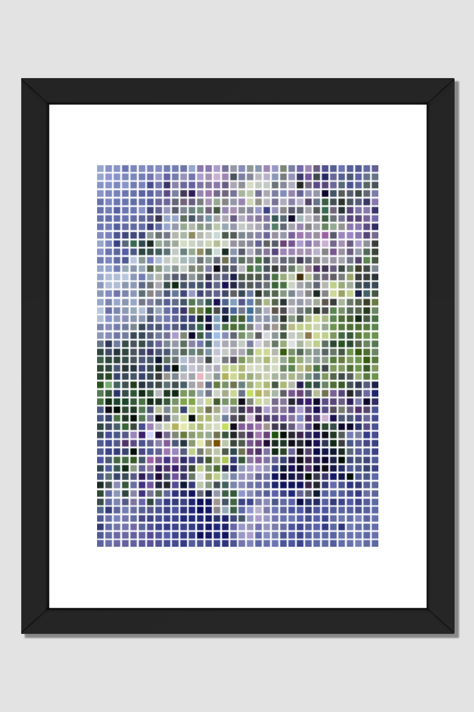 Wall Art Print Poster Framed