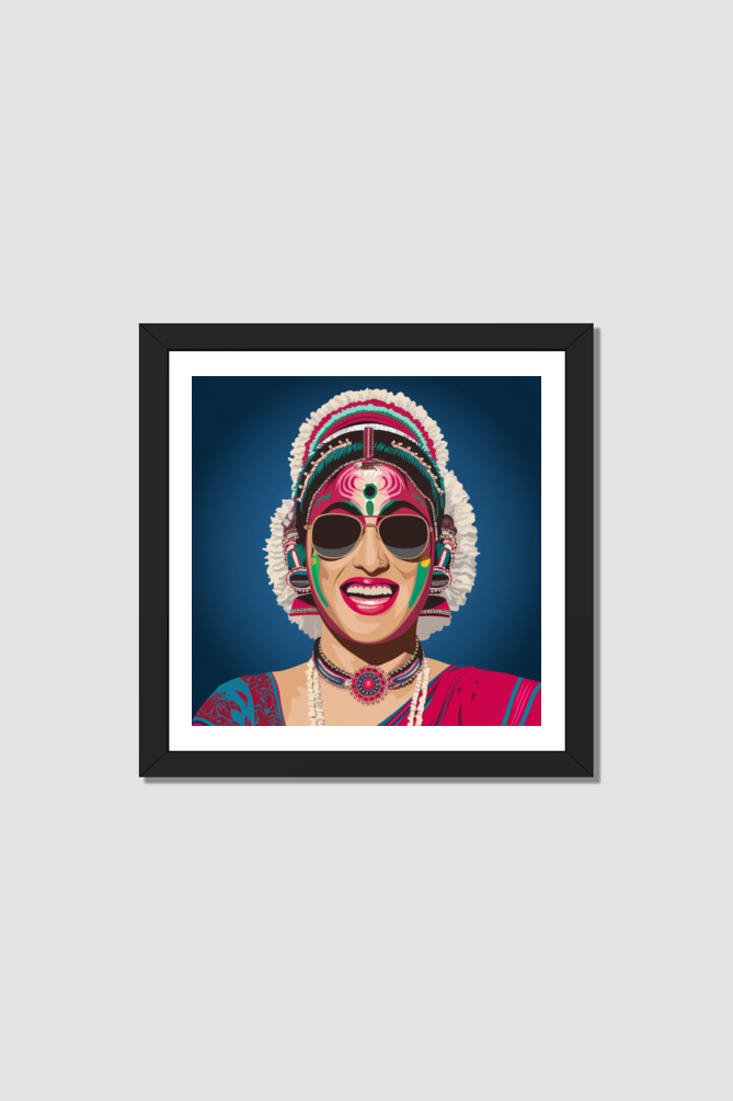 Wall Art Print Poster Framed