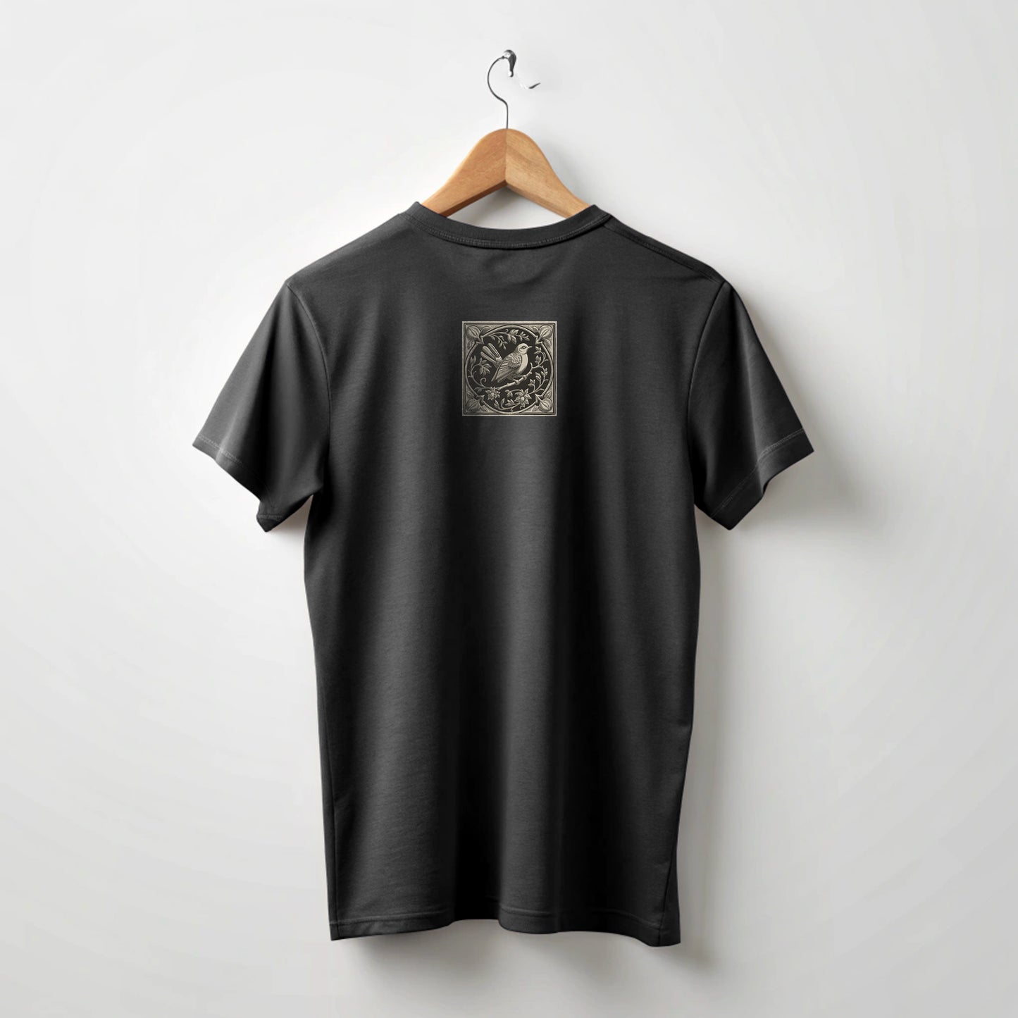 BLACK BIRD, Unisex T-shirt, Printed both side