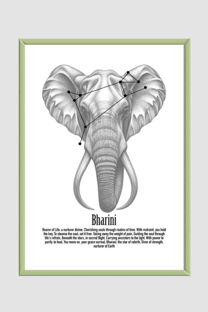 BHARINI NAKSHATRA Wall Art Print Poster Framed