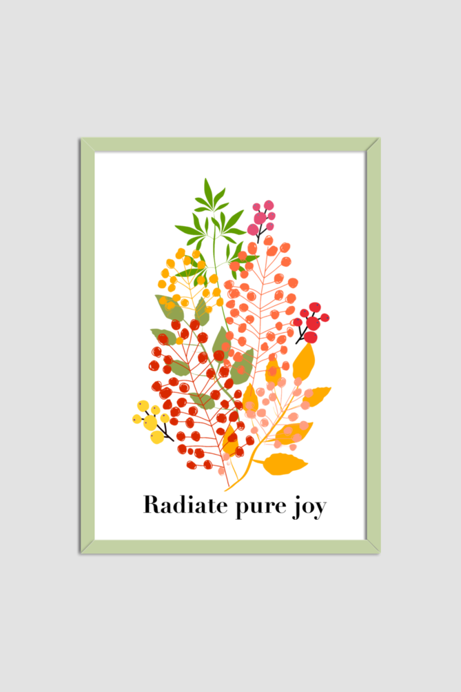 Wall Art Print Poster Framed