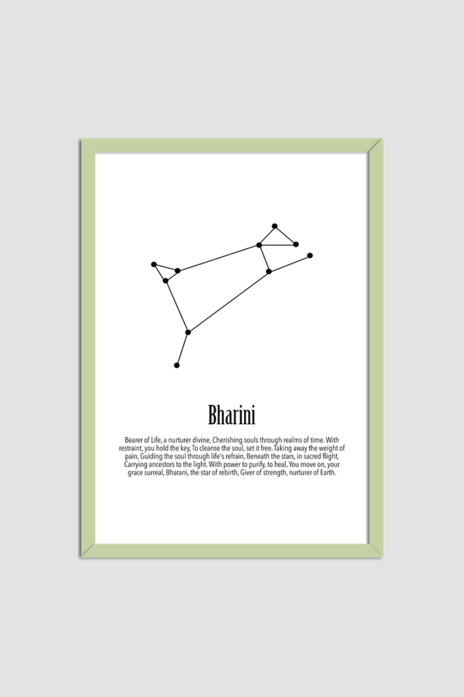 BHARINI NAKSHATRA Wall Art Print Poster Framed