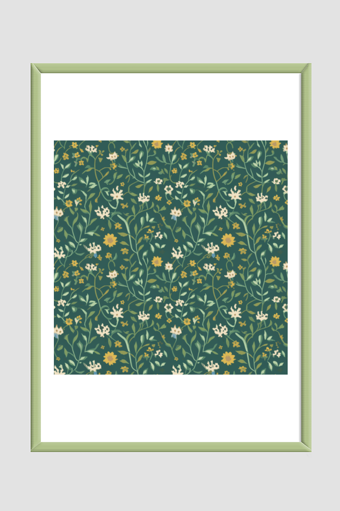 Wall Art Print Poster Framed