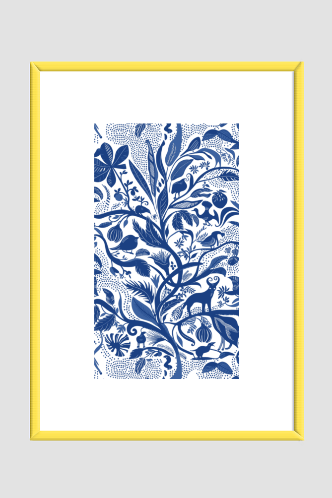 Wall Art Print Poster Framed