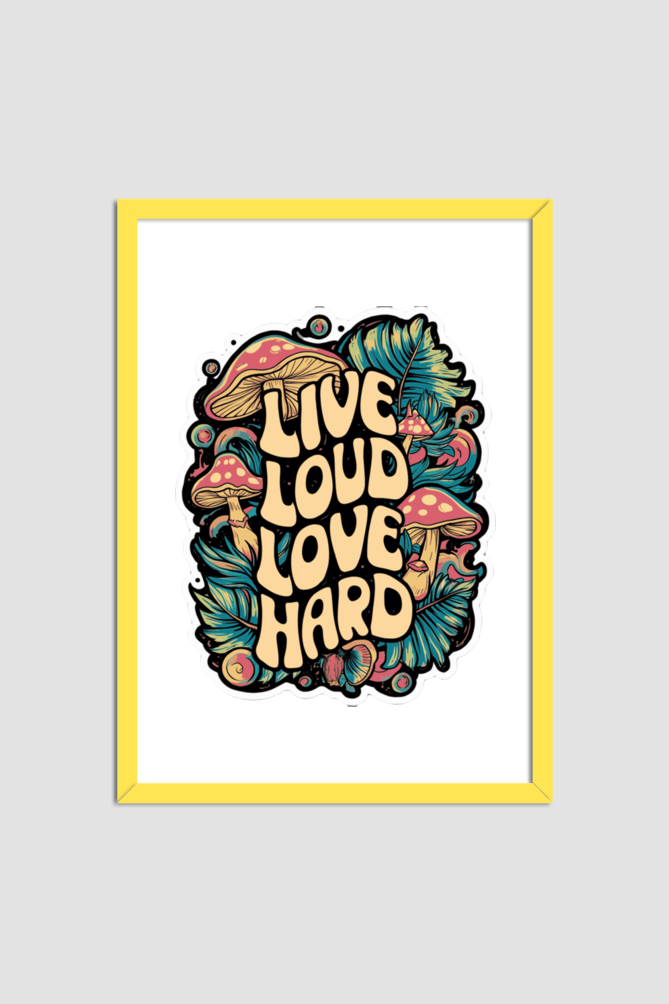 Wall Art Print Poster Framed