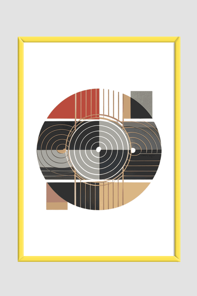 Wall Art Print Poster Framed