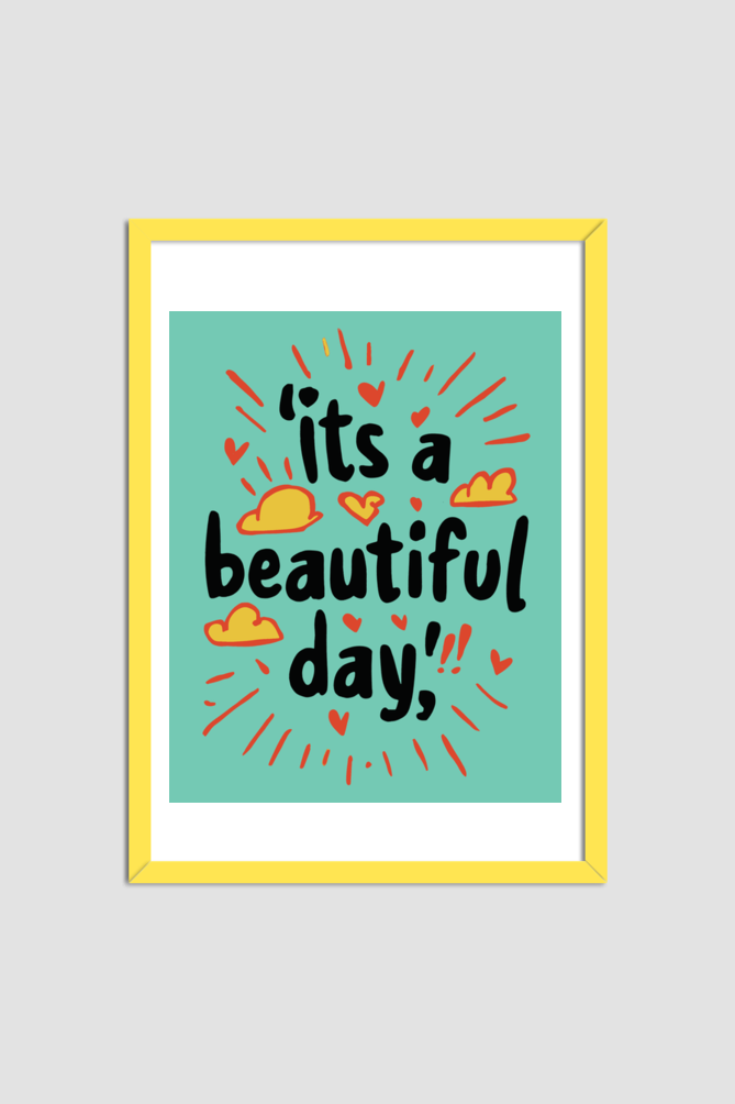 Wall Art Print Poster Framed