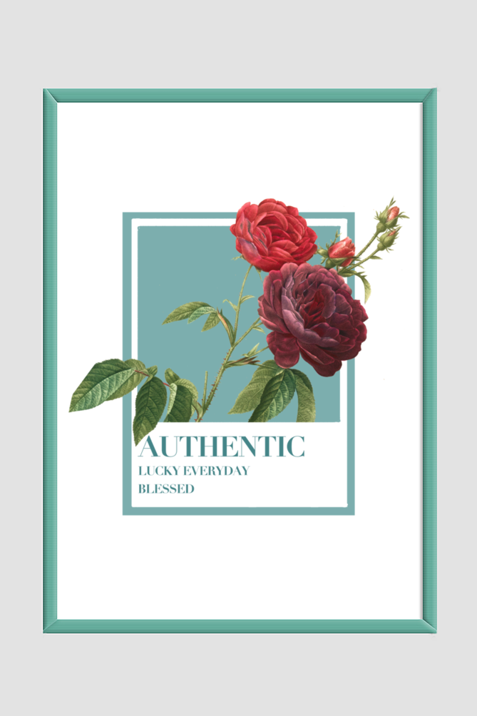 Wall Art Print Poster Framed