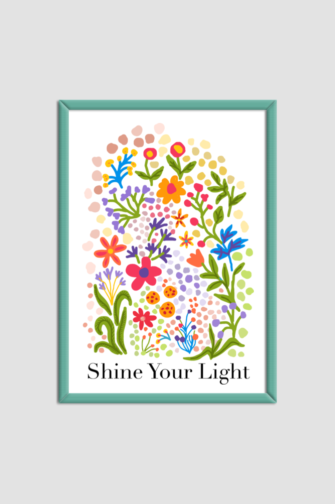 Wall Art Print Poster Framed