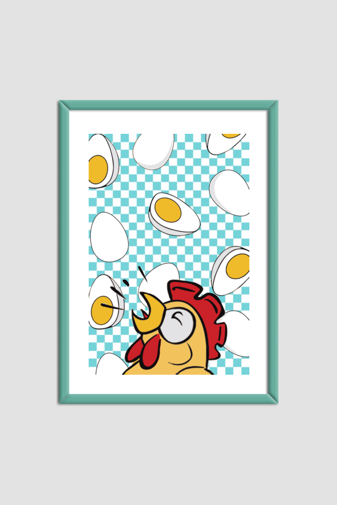 Wall Art Print Poster Framed