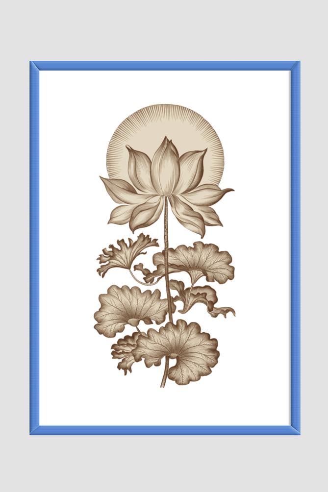 Wall Art Print Poster Framed