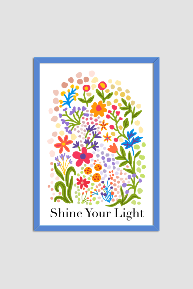 Wall Art Print Poster Framed