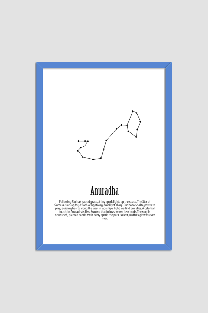 ANURADHA NAKSHATRA Wall Art Print Poster Framed