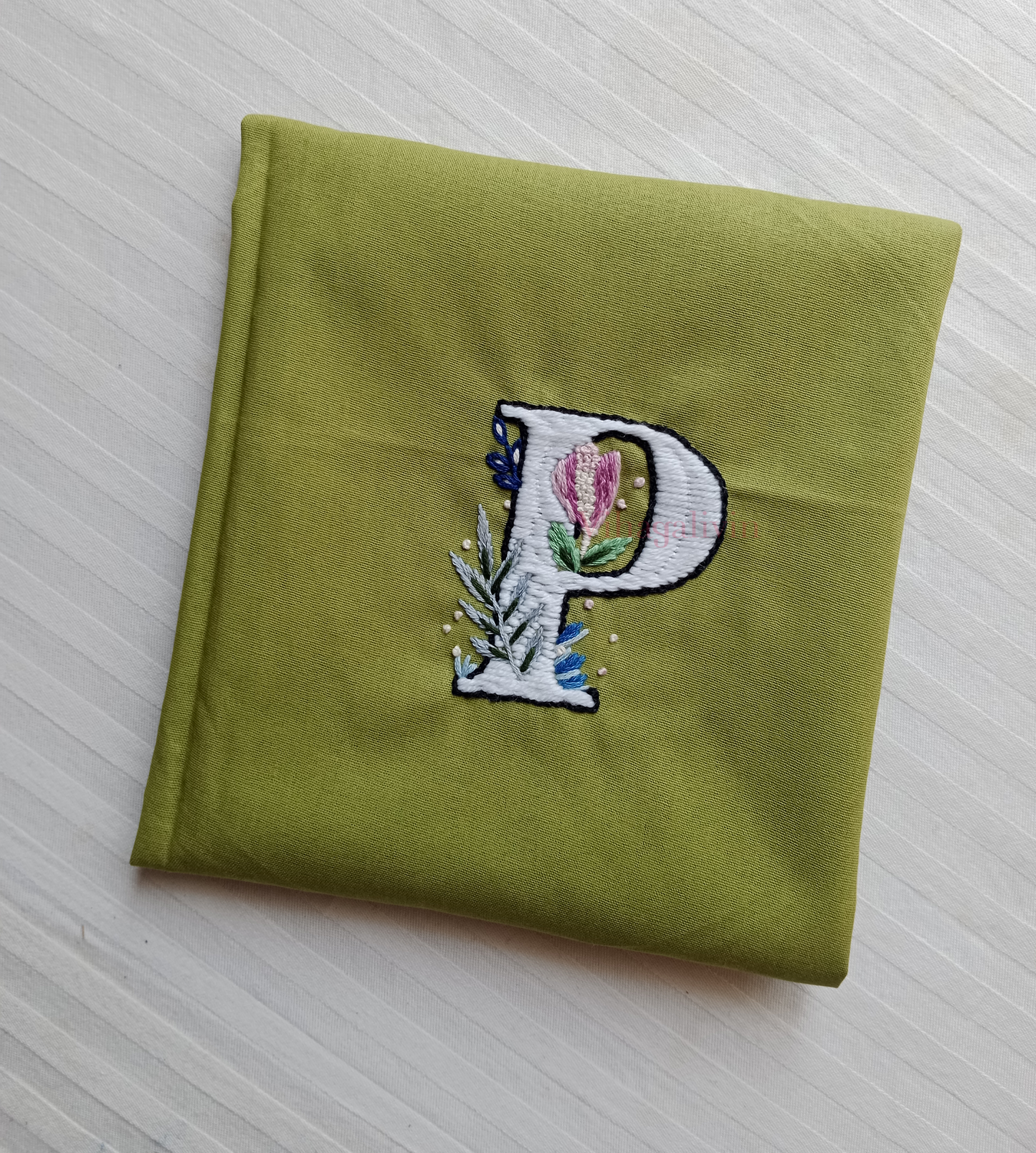 P Embroidery Patch (Handmade)