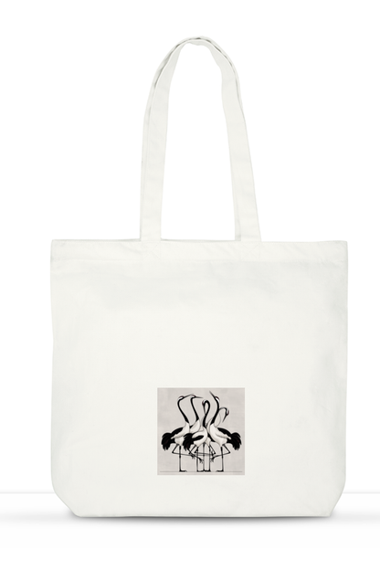 Cotton Printed Both Side, Large Tote bag