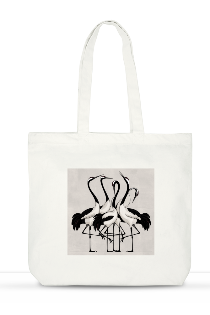 Cotton Printed Both Side, Large Tote bag