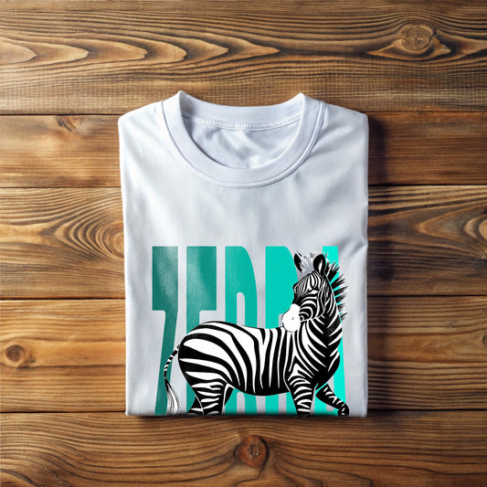 ZEEBRA, Unisex T-shirt, Printed both side