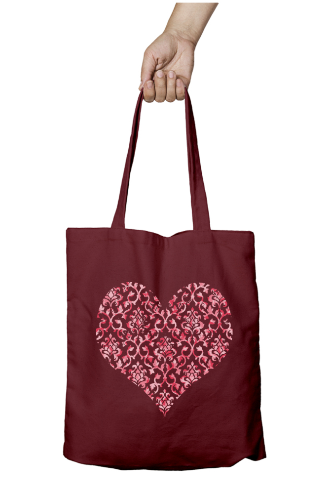 Cotton Printed Tote bag with Zipper