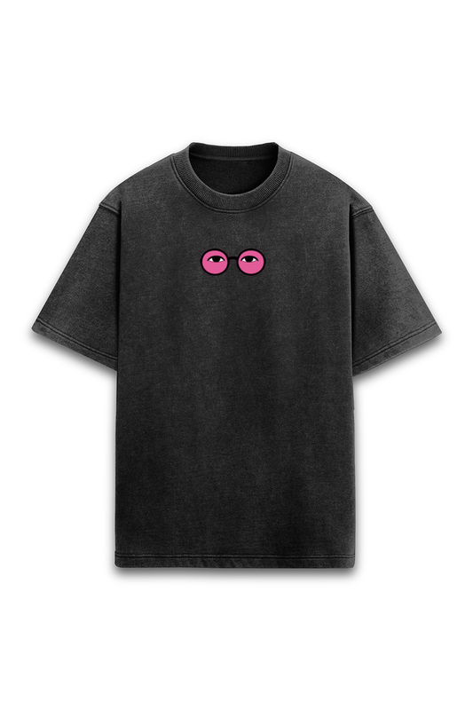 PINK EYES, Unisex T-shirt, Printed both side