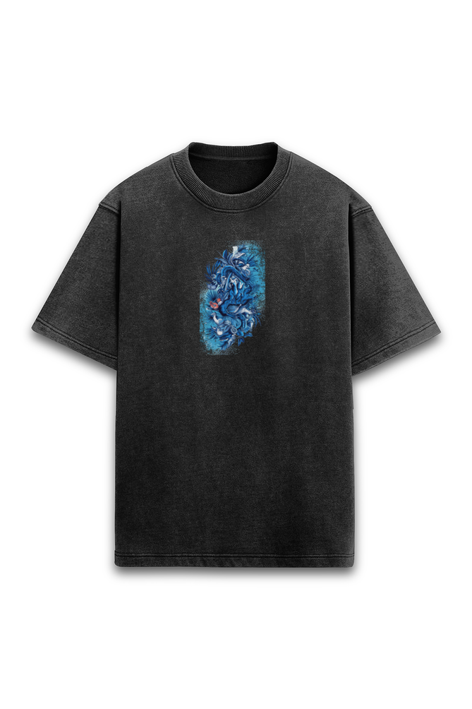 BLUEMIX, Unisex T-shirt, Bio wash, Printed both side