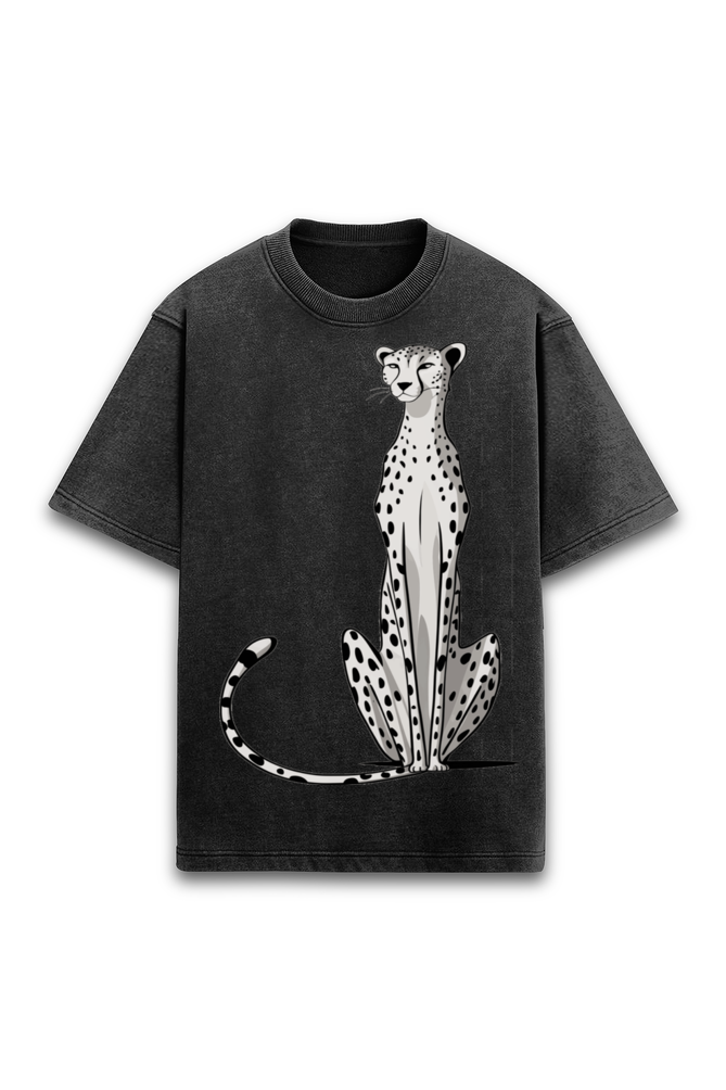 CHEETAH, Unisex T-shirt, Bio wash, Printed both side