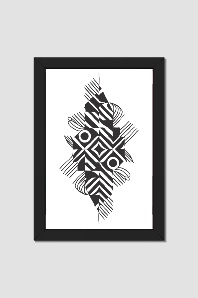 Wall Art Print Poster Framed