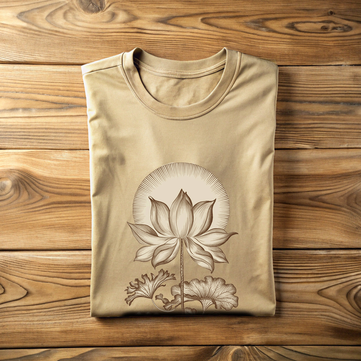 LOTUS, Unisex T-shirt, Printed both side