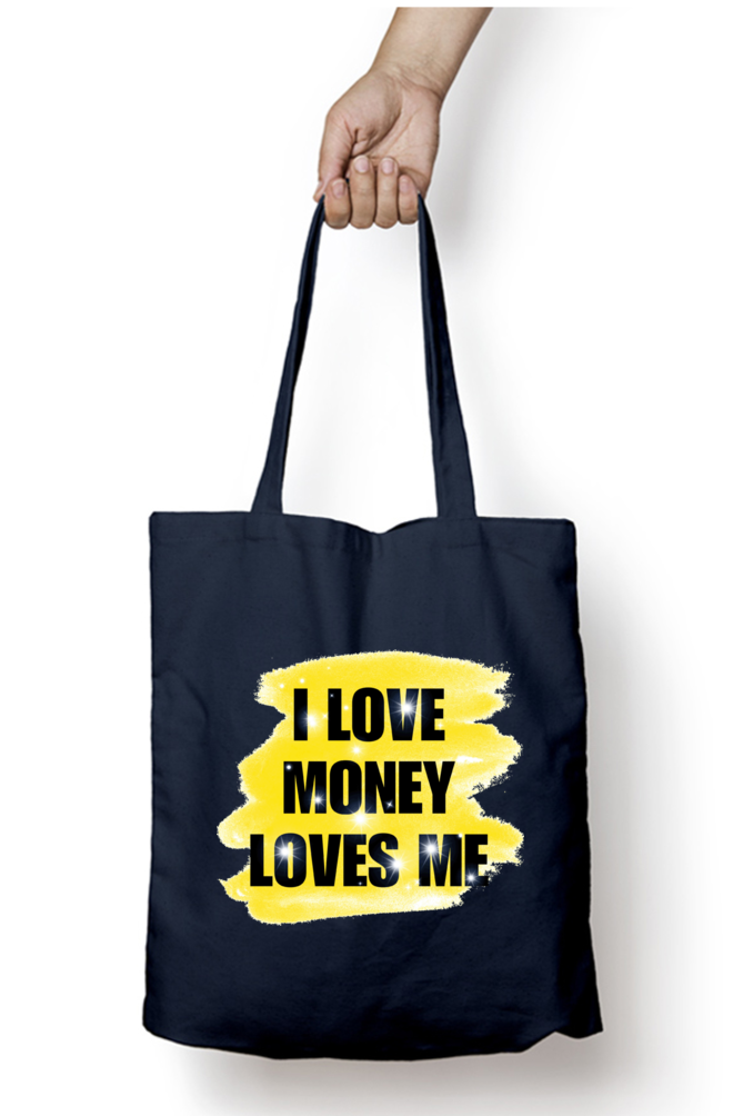 Cotton Printed Tote bag with Zipper