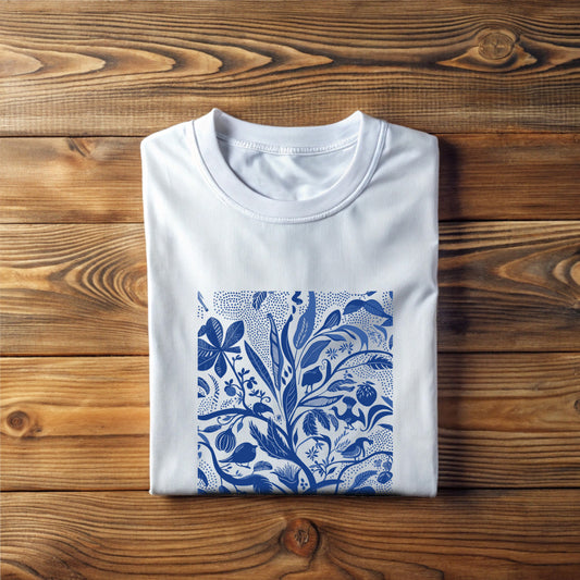 BLUES, Unisex T-shirt, Printed both side