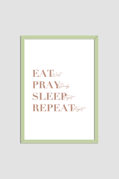 Wall Art Print Poster Framed