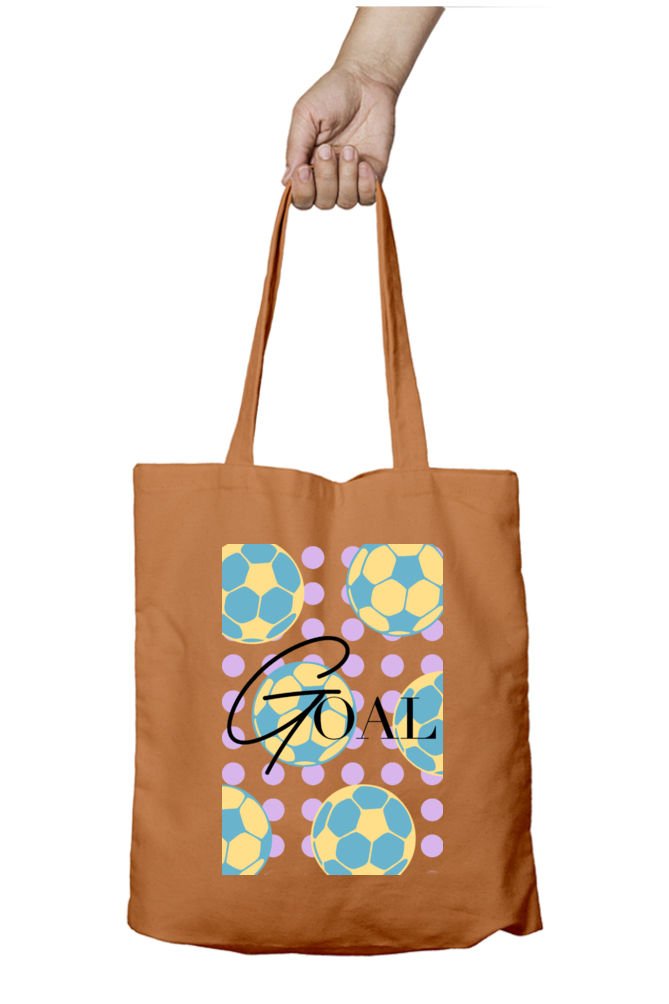 Cotton Printed Tote bag with Zipper