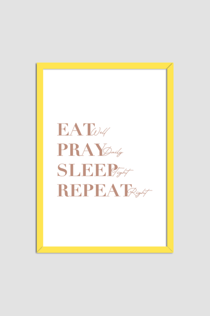 Wall Art Print Poster Framed