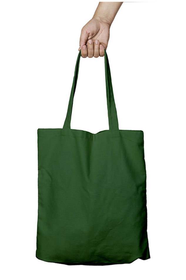 Cotton Printed Tote bag with Zipper