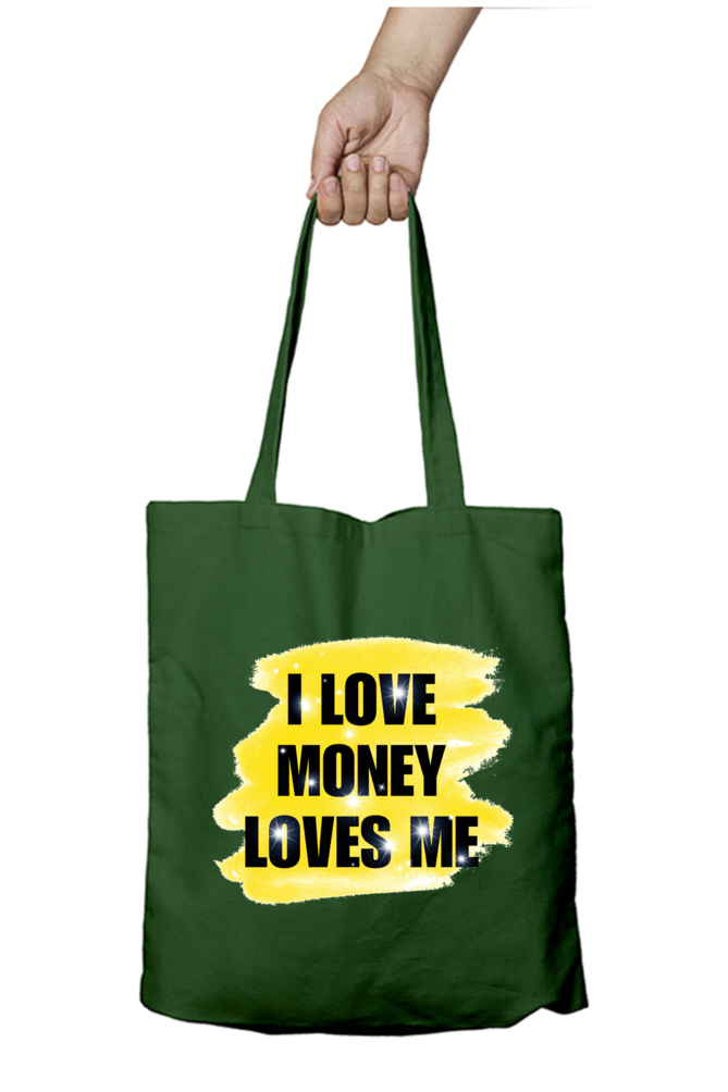 Cotton Printed Tote bag with Zipper