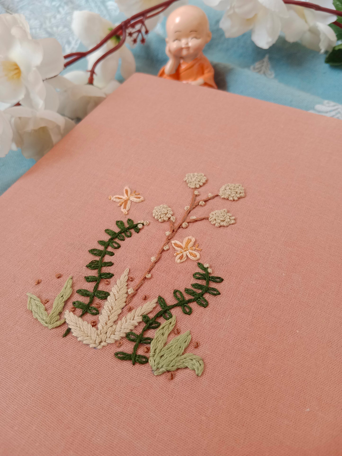 BLISSFUL - Hand Embroidered Notebook