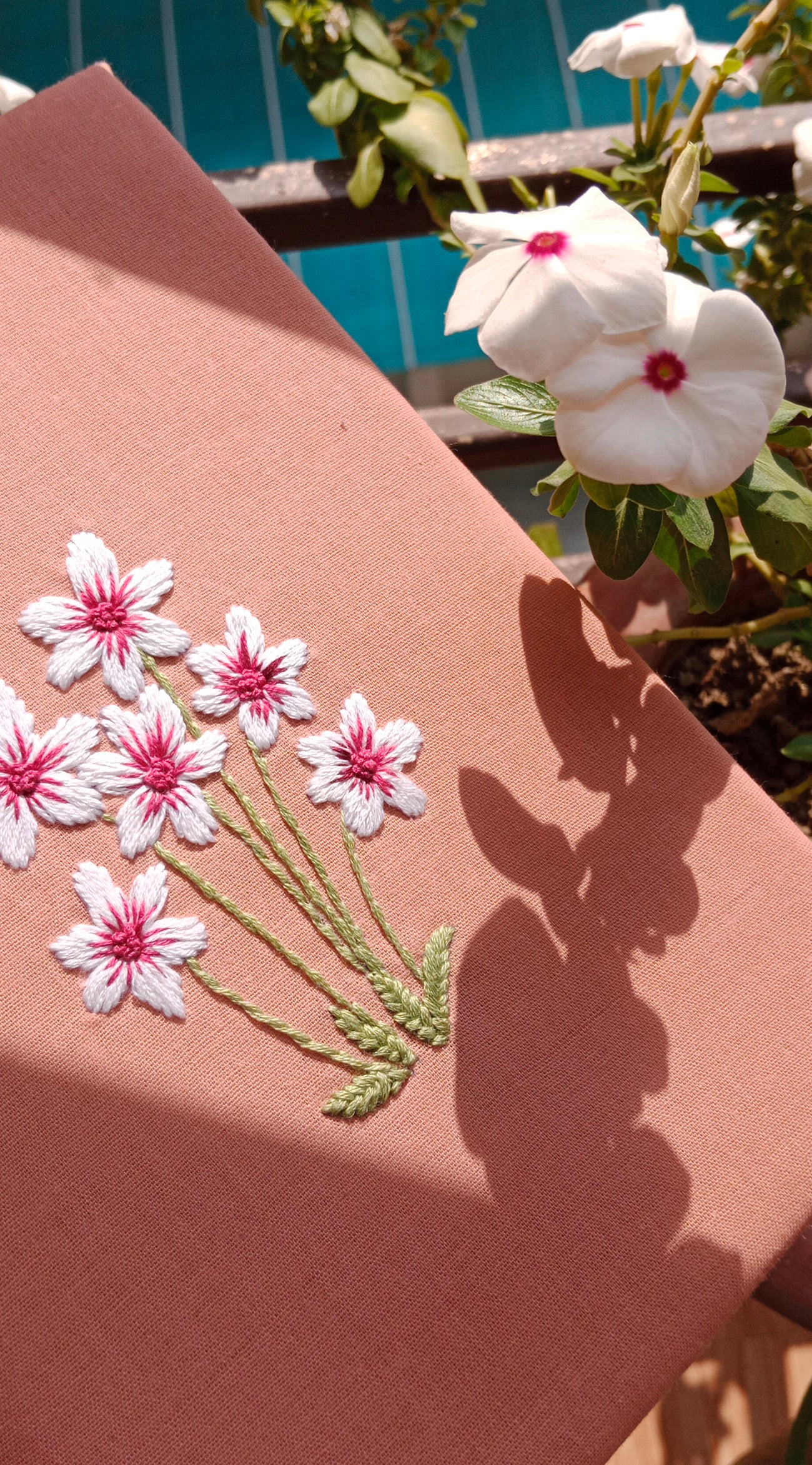 BLOSSOM - Hand Embroidered Notebook