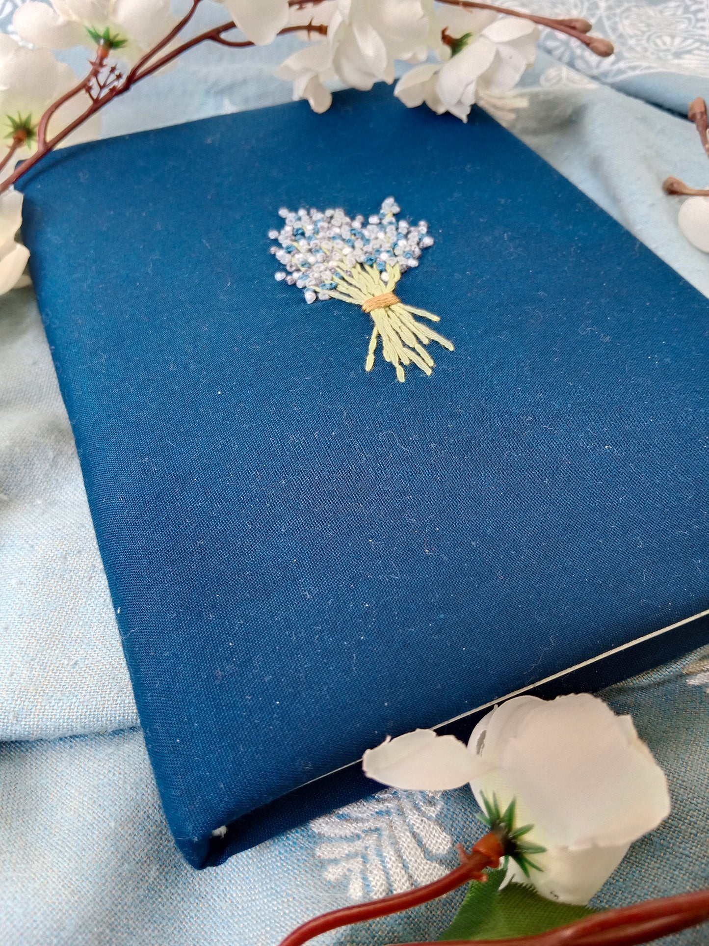 DELIGHT - Hand Embroidered Notebook