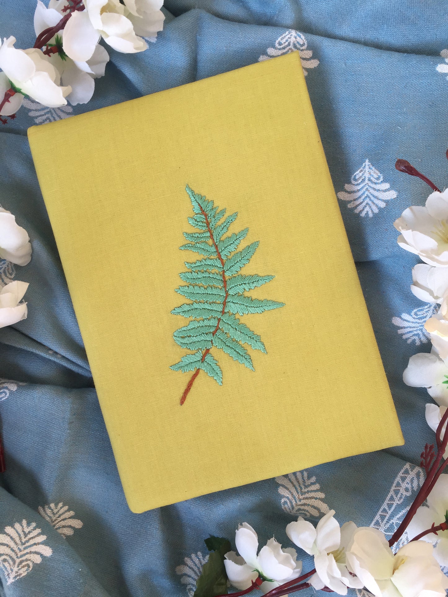 ELIXIR -  Hand Embroidered Notebook