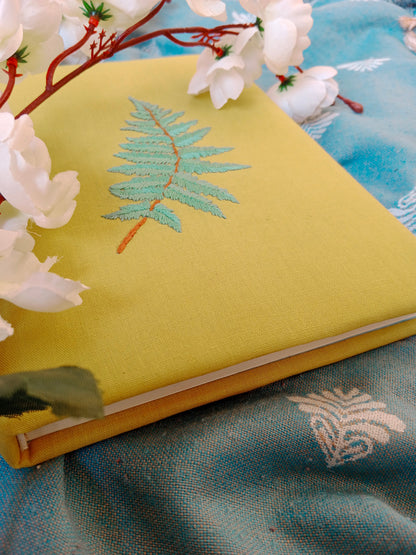 ELIXIR -  Hand Embroidered Notebook