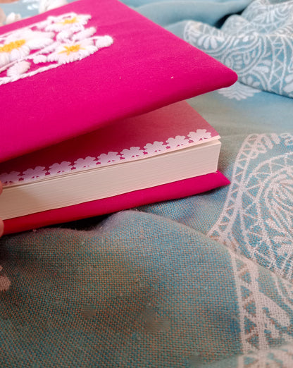 FLORET - Hand Embroidered Notebook