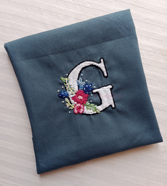 G Embroidery Patch (Handmade)