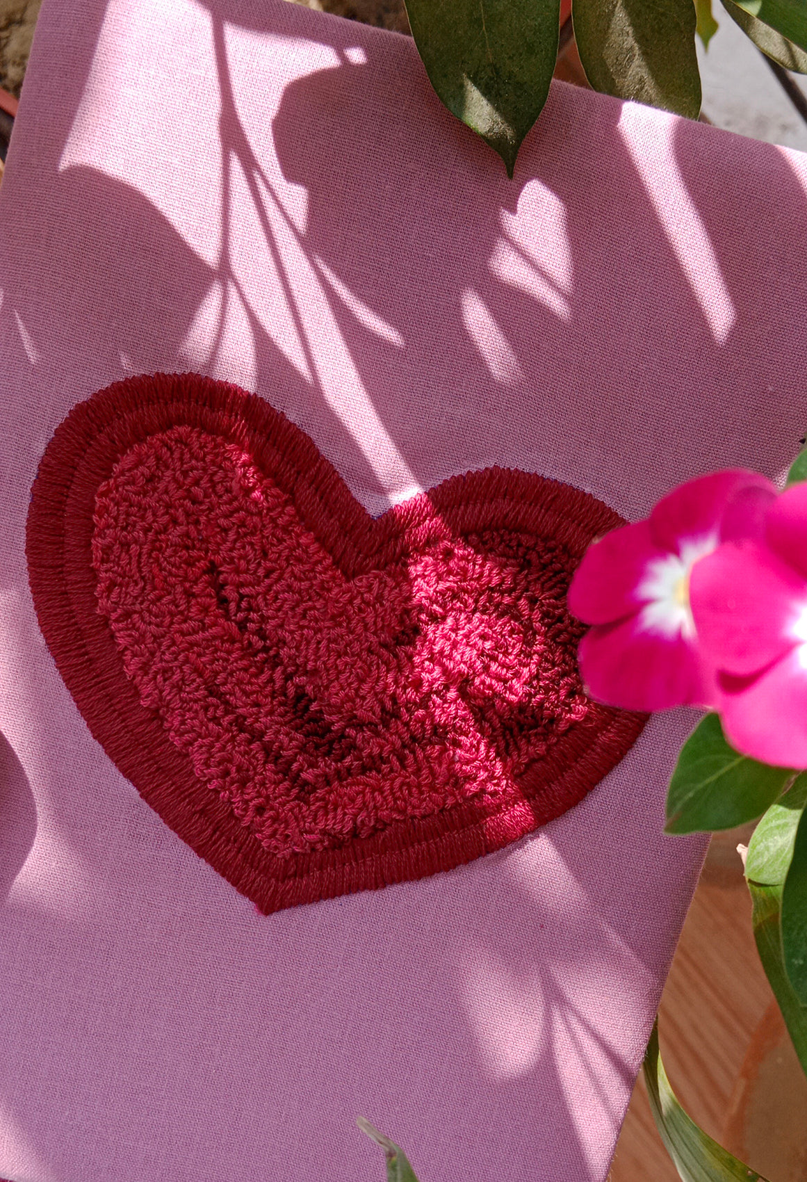 HEARTFULL - Hand Embroidered Notebook