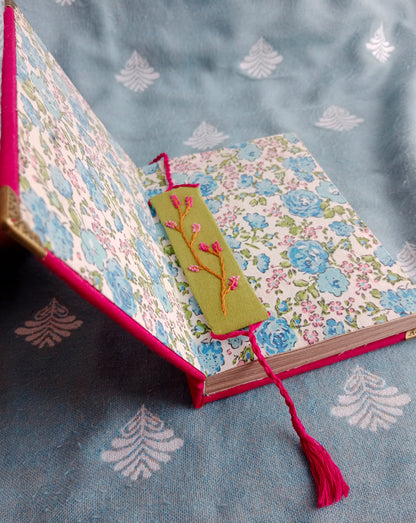 BREATHE - Hand Embroidered Notebook