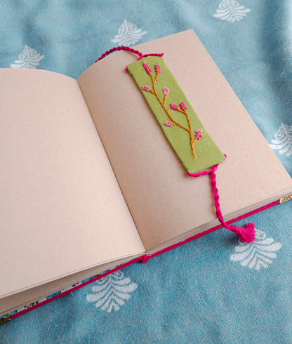 BREATHE - Hand Embroidered Notebook