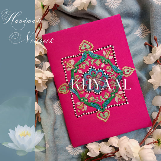 KHYAAL - Hand Embroidered Notebook