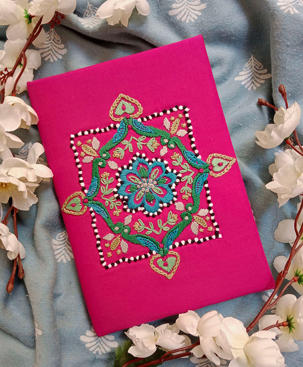 KHYAAL - Hand Embroidered Notebook