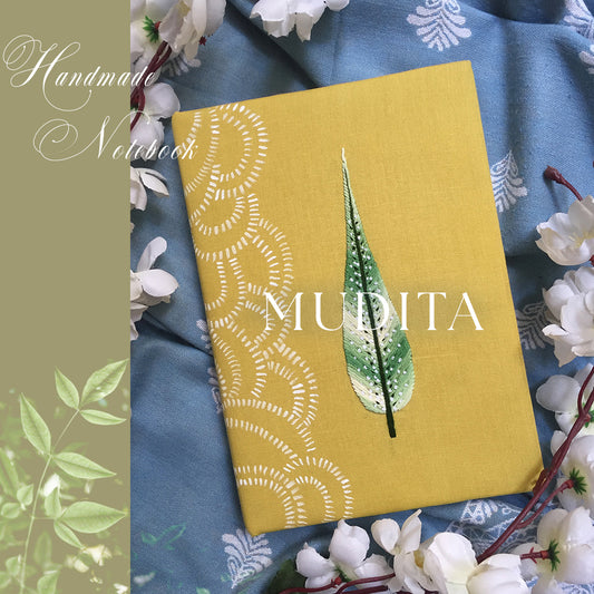 MUDITA - Hand Embroidered Notebook