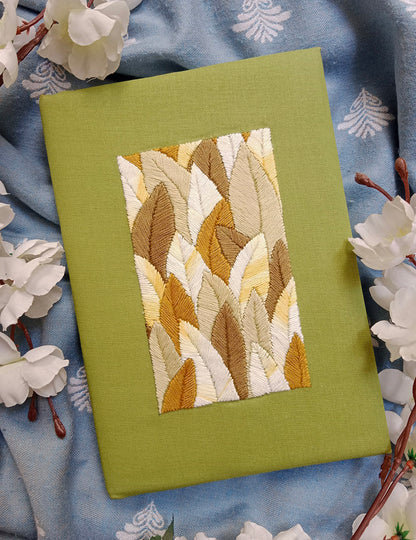 PEACE - Hand Embroidered Notebook