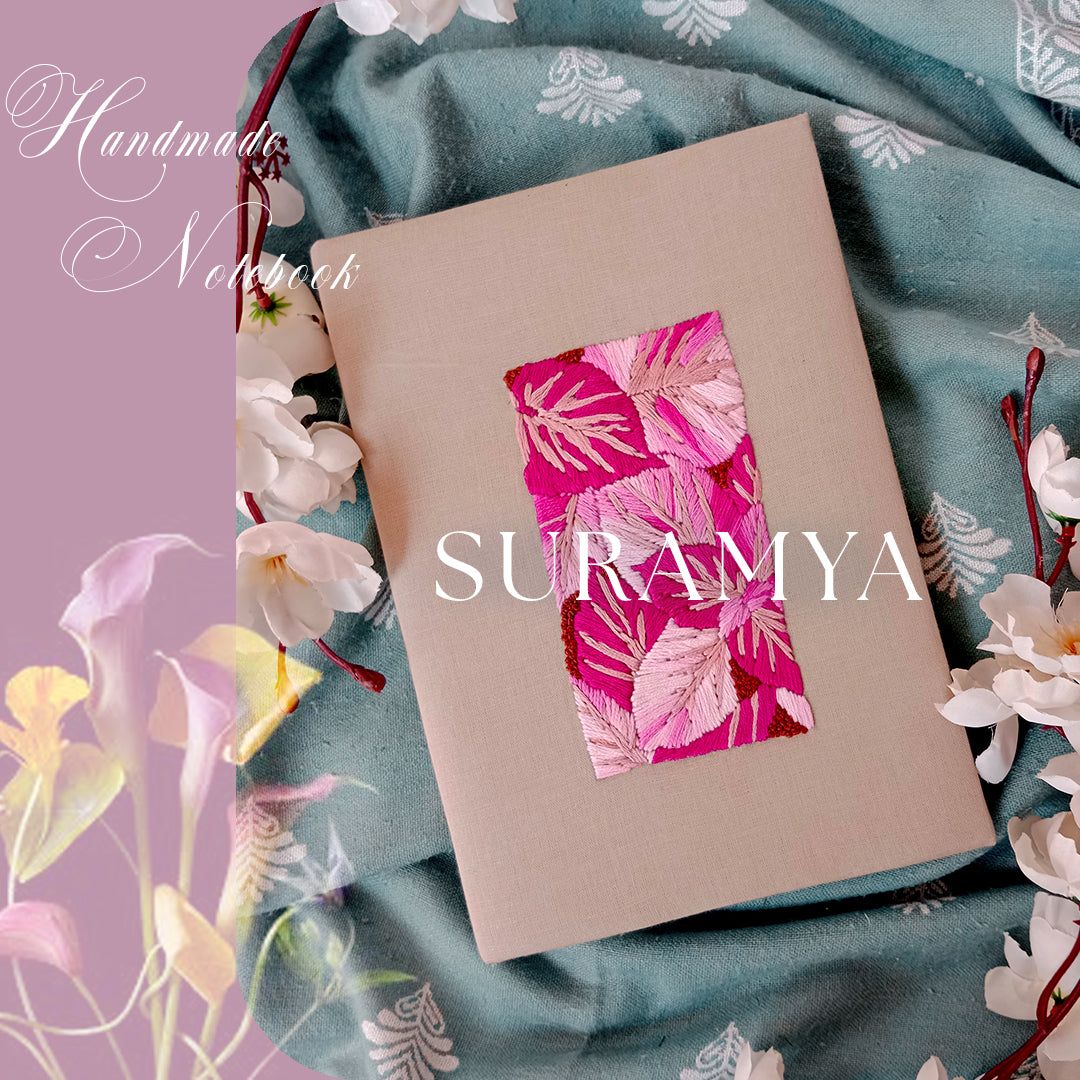 SURAMYA - Hand Embroidered Notebook